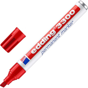 EDDING MARCADOR PERMANENTE 3300 1-5mm ROJO 3300-02